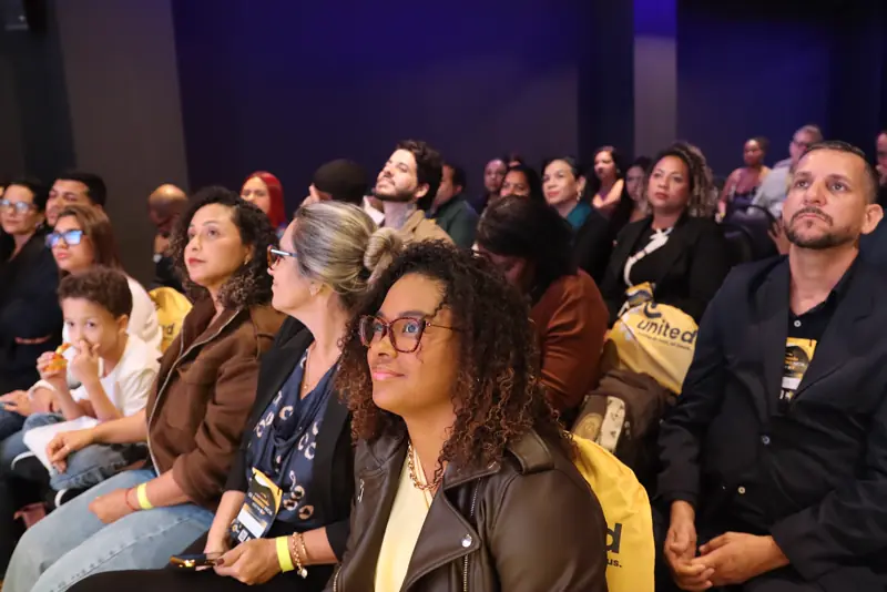 Turma no Centro de Convenções